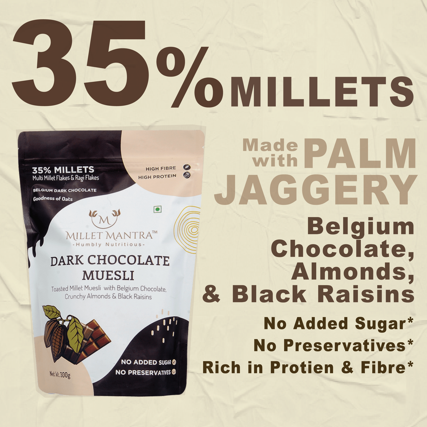 Diet + Dark Chocolate Muesli