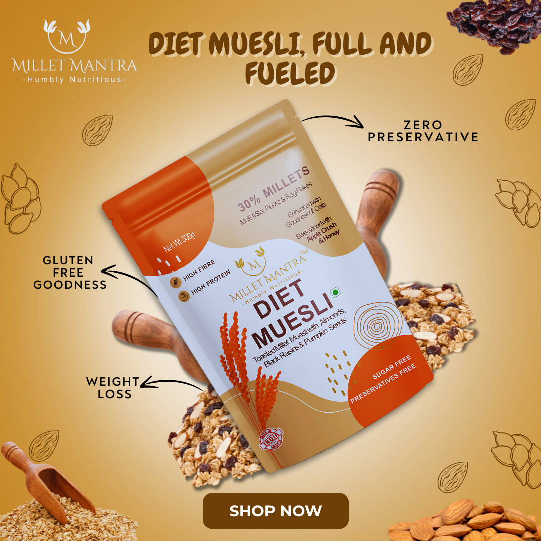 Sugar Free Diet Millet Muesli Online
