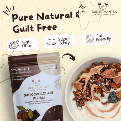 Dark Chocolate Millet Muesli 300g