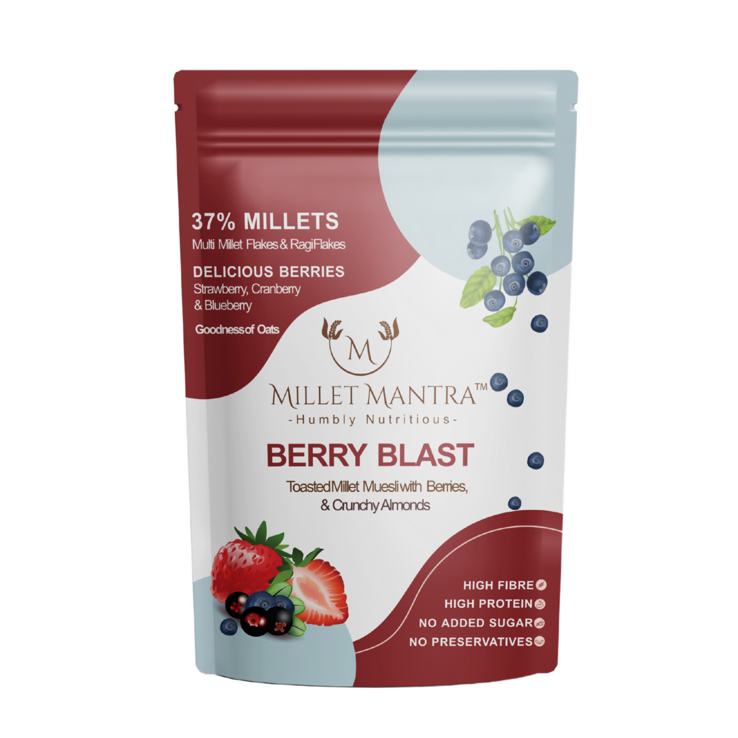 Berry Blast Millet Muesli 600g